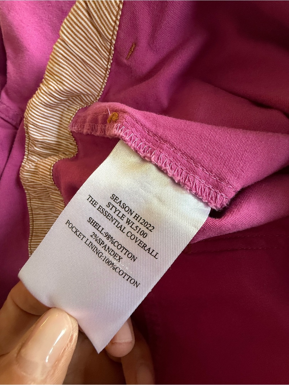 Wildfang Pink Hidden-Zip Jumpsuit - Picture 15 of 16